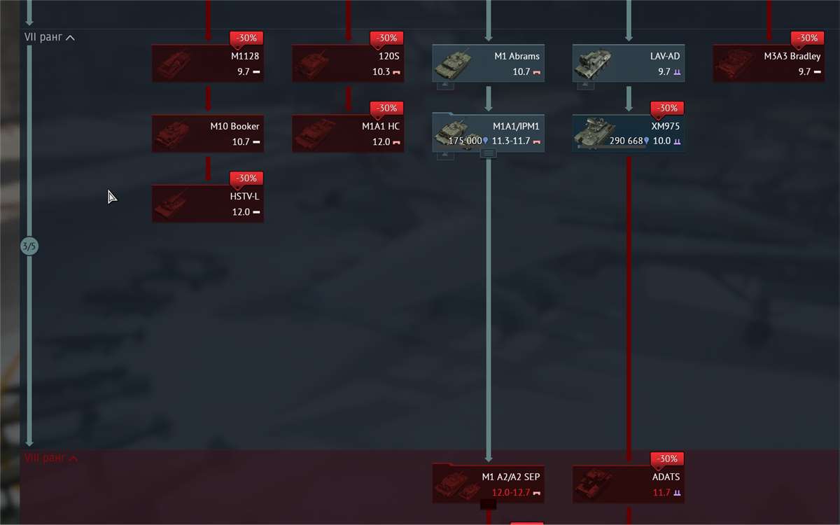 продажа аккаунта к игре War Thunder